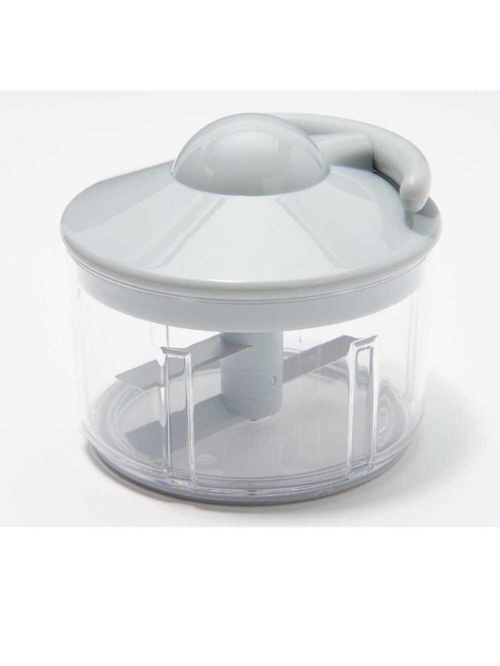 Kuhn Rikon 2-Cup Pull & Chop Food Chopper K50212  GREY